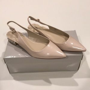 Marc Fisher Shoes - Marc Fisher Rise Slingback Pearl Flats (Size 8.5) Marc Fisher Shoes - Marc Fisher Rise Slingback Pearl Flats (Size 8.5)